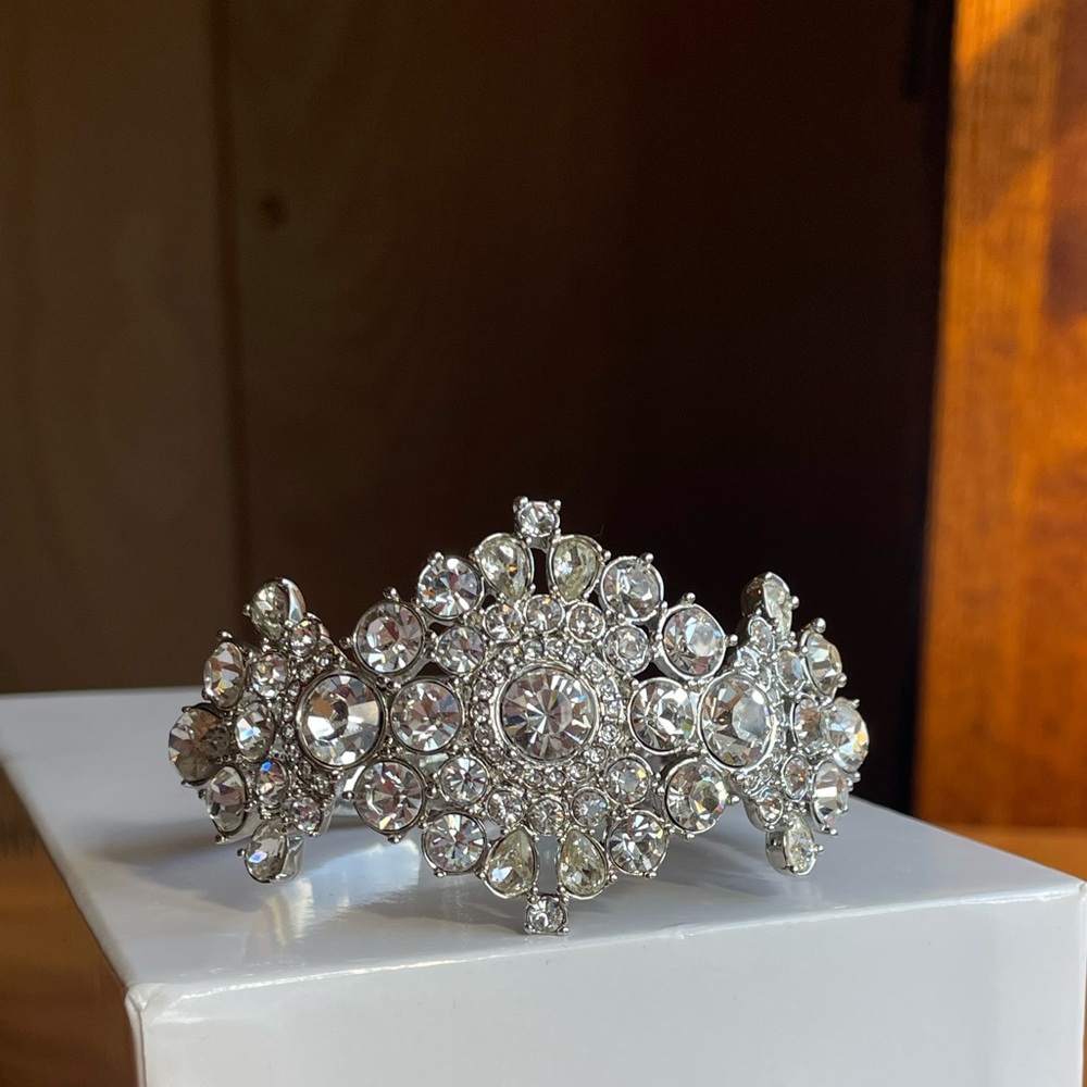 Givenchy Silver Crystal Bracelet